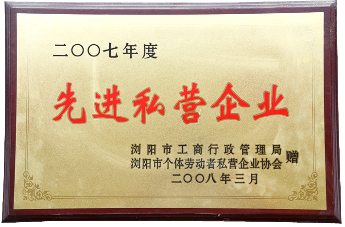 2007Ƚ˽Ӫҵ
